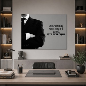 Tablou Motivational - Antreprenoriatul nu este stiinta - Img 5