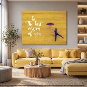 Tablou Motivational - Be The Best Version Of You