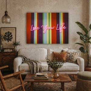 Tablou Motivational - Love Your Life