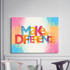 Tablou Motivational - Make A Difference - Img 2