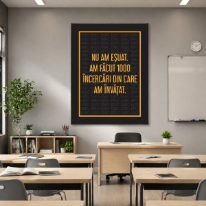 Tablou Motivational - Nu Am Esuat