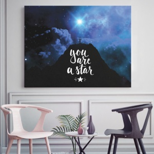 Tablou Motivational - You Are A Star - Img 2