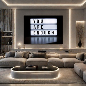 Tablou Motivational - You Are Enough