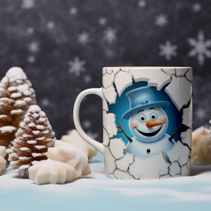 Cana De Craciun - Hello Snowman