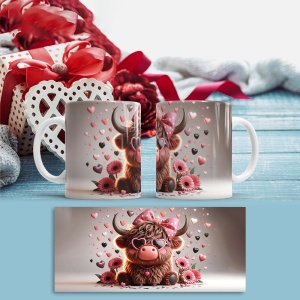 Cana Valentine's Day - Funny Cow in Love