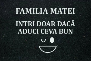 Covor de intrare personalizat - 60x40cm - Intri doar daca aduci ceva bun - Img 3