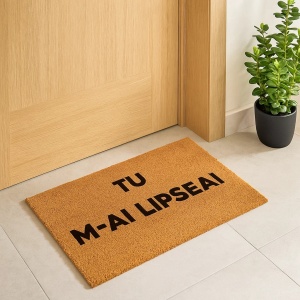Covor de intrare personalizat - 60x40cm - tu m-ai lipseai