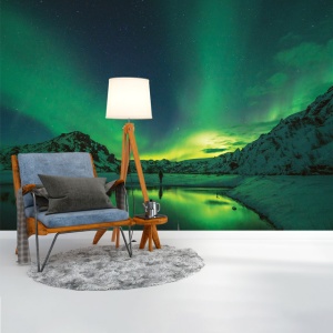 Foto tapet Amazing aurora