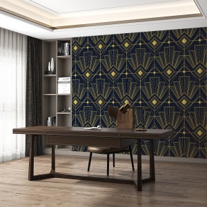 Fototapet - Golden art deco 1 (FTD1000303)