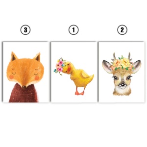 Set Tablouri Copii - Animalute Pictate - Img 2