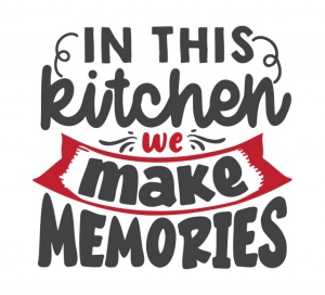 Sticker Bucatarie - In this kitchen we make memories - Img 2