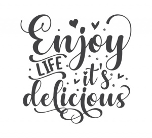 Sticker Bucatarie - Life is delicious - Img 3