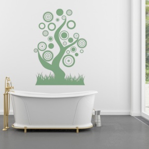Sticker De Perete Arbore Abstract