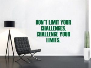 Sticker De Perete Don't Limit Your Challenges - Img 4