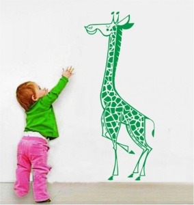 Sticker De Perete Girafa