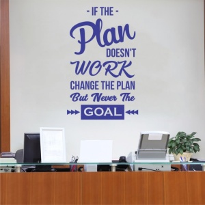Sticker De Perete If The Plan - Img 2