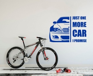 Sticker de Perete Just One More Car - Img 2
