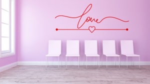 Sticker De Perete Love Design - Img 3