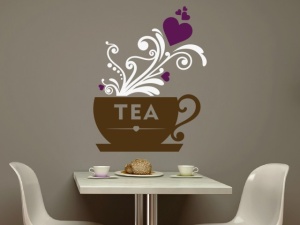 Sticker De Perete Tea Cup - Img 4
