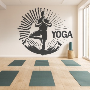 Sticker De Perete Yoga Spirit