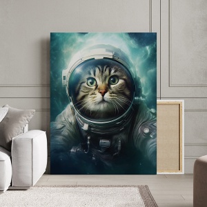 Tablou Animale Fantastice - Astro Cat - Img 2