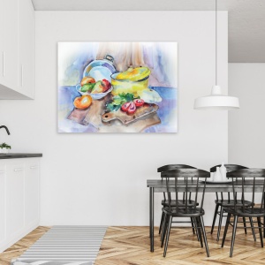 Tablou Bucatarie - Cooking Time (Painting Effect) - Img 2