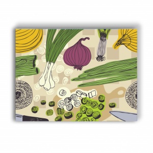 Tablou Bucatarie - Sketcy Green Food - Img 3