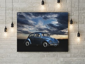 Tablou Canvas Blue Beetle
