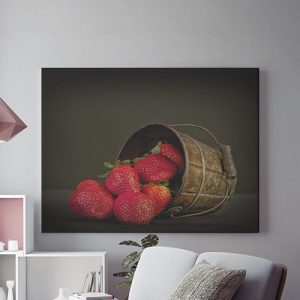 Tablou Canvas Caldarusa Cu Capsuni