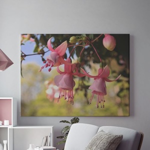 Tablou Canvas Clopotei Roz
