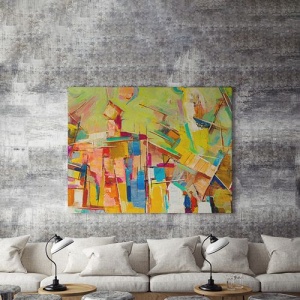 Tablou Canvas Colorful Abstract - Img 4