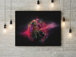 Tablou Canvas Colorful Splash - Img 3