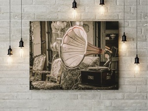 Tablou Canvas Gramofon - Img 3