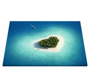 Tablou Canvas - Insula Inima - Img 2