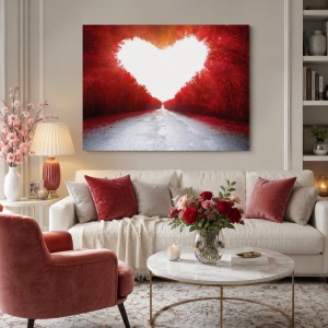 Tablou Canvas Love Road