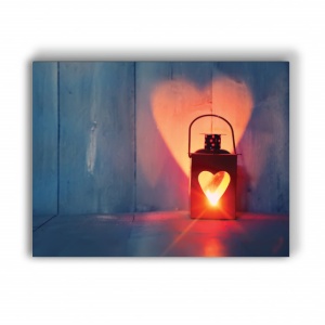 Tablou Canvas Love Will Guide Your Way - Img 3
