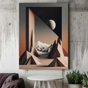 Tablou Canvas Modern Abstract - 3D Nocturna