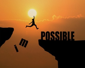Tablou Canvas Motivational - Impossible - Img 2