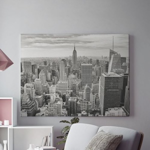 Tablou Canvas Orasul Gri