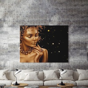 Tablou Canvas Sensual Gold - Img 3