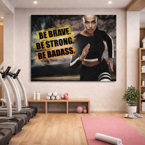 Tablou Motivational - Be badass