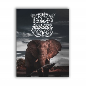 Tablou Motivational - Be Fearless - Img 4
