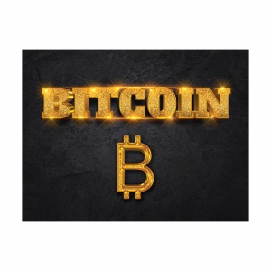 Tablou Motivational - Bitcoin (gold) - Img 3