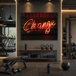 Tablou Motivational - Change!
