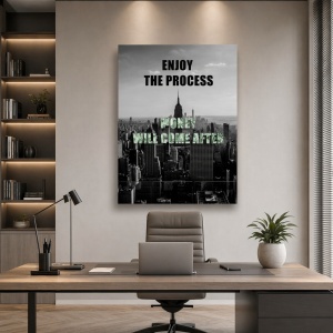 Tablou Motivational - Enjoy The Process