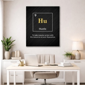 Tablou Motivational - Hustle