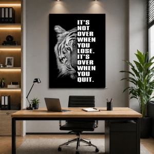 Tablou Motivational - It's Not Over When You Lose