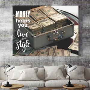 Tablou Motivational - Live With Style - Img 4