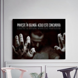Tablou Motivational - Priveste In Oglinda - Img 5