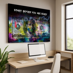 Tablou Motivational - Start before you are ready